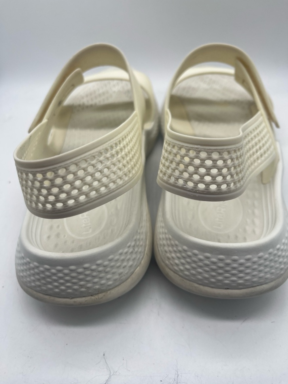 Crocs Lite Ride Sz 10  Cteam & White - Picture 4 of 6